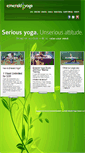 Mobile Screenshot of emeraldyoga.com